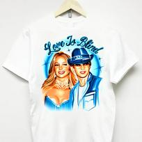 JUSTIN TIMBERLAKE BRITNEY SPEARS T-SHIRT Classic T-shirt NI039 FREE SHIPPING L