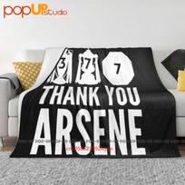 Thank You Arsene Trophies Wenger Ultra-Soft Blanket Quilt Winter Sofa Cover Bed Covers Size: 75*100cm, Weight: 230 GSM