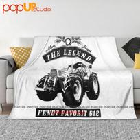 Fendt Favorit 612,Tractor Ultra-Soft Blanket Quilt Winter Sofa Cover Bed Covers Size: 75*100cm, Weight: 230 GSM