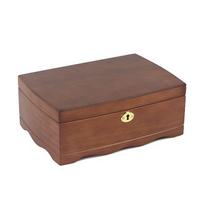 Wooden Jewelry Box with Lock Vintage Treasure Chest Case Vintage Trinket Storage Box  Bracelets Jewelry Box