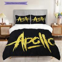 Elegant Shield Silver Accents Three-piece set (1 * duvet cover + 2 * pillowcase, without core) 2D Flat Soft and comfortable Bedding set 135x200cm