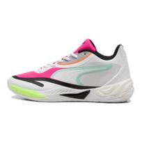 PUMA All-Pro Nitro Unisex Komfortiški Universalūs Minkšti Žemi Krepšinio Batai Rožiniai Balti Mėlyni 312374-02 43 gray