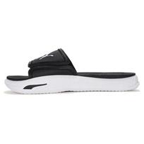 PUMA Softride Unisex neslystantys šlepetės Juoda Balta 395432-01 39 white