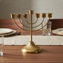 7 Arm Candelabra Electroplated Finish Head Candle Holder European Style Table Centerpiece auksas