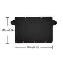 Car sun shield Magnetic car snow shield Car sun shield thickened anti-freeze and visor car cover for Heat Sun Ice Frost juoda