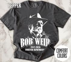 Bob Weir Grateful Dead Comfort Colors T-Shirt, Music Lover Vintage T-Shirt, Women and Man Unisex T-Shirt 3XL
