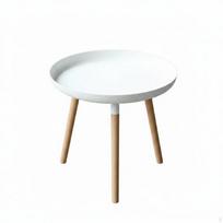 Tabletop Display Stand SpaceSaving Tripod Accents Table Versatile Mini Coffee for Balcony,