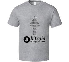 Bitcoin Binary Arrow T Shirt L