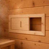 Sauna Air Inlet Wooden Vent Slab Easy Installation Wood Cover