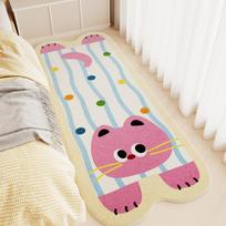 Bedside Carpet Bedroom Bedside Carpet Stain Resistant Sofa Tea Table Carpet 40 * 120Cm