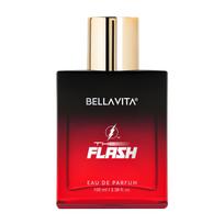 BELLAVITA The FLASH | Ilgai išliekantis EDP 100ml Kvepalai vyrams | Citrina, Kedras ir Muskusas | Aukščiausios kokybės kvapas vyrams 100 ML