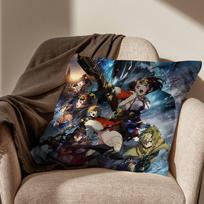 cool Ikoma Mumei Kabaneri Cushion Cover Suitable For Sofa Car Bedroom Office Cushions Decorative Pillow Case 30x30cm
