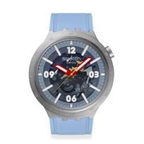 Watch BIG BOLD IRONY SWATCH BIG BOLD MOMENT Swatch Big Bold Moment SB07S122 Unisex Adult Blue [Swatch] mėlyna
