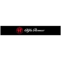 Automobilio priekinio stiklo lipdukai Priekinis ir galinis dekoratyvinis ženklelis Alfa Romeo 147 159 156 Giulietta Giulia Mito Spider Alpha Nheadrest white