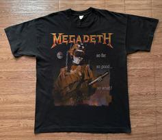 Megadeth So Far So Good So What Vintage Thrash Metal Tee XXL