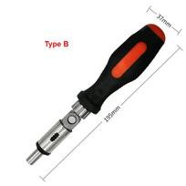 Multi-function Ratchet Screwdriver Angle Variable 0-180 Degrees Can Be Turned Left and Right 1/4 Inch Hex Interface