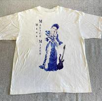 Rare MALICE MIZER Band and Guitar Short Sleeve Full Size Unisex T-shirt XXXL
