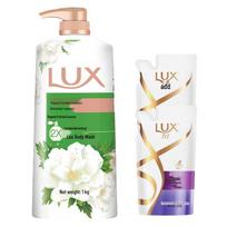 LUX Mugwort Camellia Scent Bath & Hair Care Set