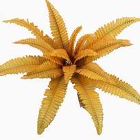 18 Leaves Fake Fern Plants Lifelike Artificial Palm Tree  Garden Decor geltona