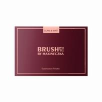 Brush up! by maxineczka eyeshadow palette paleta cieni do powiek - glam&matt 21g