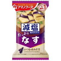Asahi Group Foods Amano Reduced Salt Regular Miso Soup Eggplant 10 bags