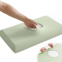Summer Ice Silk Cooling Pillowcase Small Ice Leather Memory Foam Pillow Cover Magic Cooling Core Inner Container for Better Slee