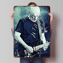 DAVID GILMOUR II Tinplate Posters Customizable Wall Art Retro Vintage Metal Signs for Home Room Garage Decoration Aesthetic Cozy 20X30CM