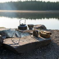 Portable Camping Cookware Pots Stand Compact Folding Burner High Load Capacity Foldable Camp Small Model a Wo Bag