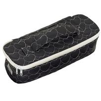 Heart-Shaped Quilting Portable Hair Dryer Tote Bag Cosmetic Storage Pouch  Universal Use juoda