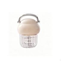 Portable Meat MultiFunctional Electric Mini Chopper Easy to Clean Cordless Garlic Mincer for Pet kreminė
