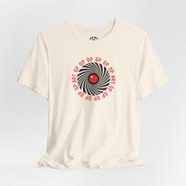 Op Art Optical Illusion Tee | Retro Geometric Graphic Shirt 4XL