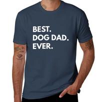 Best Dog Dad Ever Tshirt Gym Exercise Short Sleeve Tshirt S