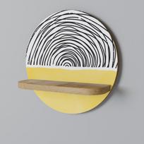 Sunny treasure round shelf