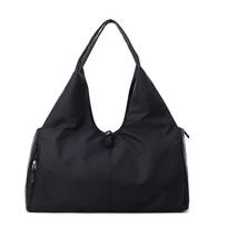 Nylon Gym Bags Fitness Travel Shoulder Bag Outdoor Sports Yoga Mat Storage Bags Handbags juoda
