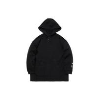 Li-Ning X Jackie Chan Kung Fu Series Button-Loose Colorblock Pullover Hoodie Men Tops Black AWDQ933-4 M