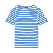 SainT James Unisex trumpomis rankovėmis marškinėliai Mer Neige levanT Modernūs dryžuoti 9863 9863 MER NEIGE (XS)