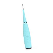 Electric Oral Plaque Remover Tooth Stone Removal Alloy Steel Dental Teeth Cleaner for Dental Health English Blue mėlyna