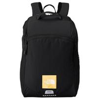 The North Face 17L Iconic Logo Tag Backpack Outdoor Bag Recycled Nylon Black Unisex Backpack NMJ72359-K Black