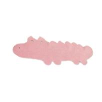 Anti-Slip Bathtub Mat for Kids Featuring Alligator Cartoon Design Premium Tpr Odorless Material Suction Cup Adhesion Home Spa
