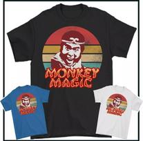 MONKEY MAGIC T-SHIRT Mens Chinese Fantasy TV Show Martial Arts 70's 80's MMA M