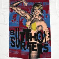 Vintage Butthole Surfers Don Rock Bodybuilder 3 Eyed Female Sz.L T-Shirt REPRINT M