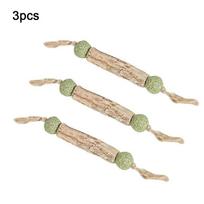3pcs Cat Cleaning Teeth Pure Natural Catnip Cat Molar Toothpaste Stick Silvervine Actinidia Fruit Matatabi Cat Snack Stick