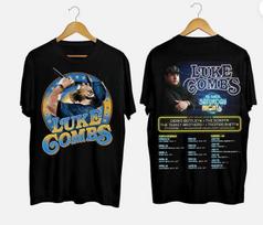 My Kinda Saturday Night Tour 2026 Luke Combs Double Sided T-Shirt XXXXL