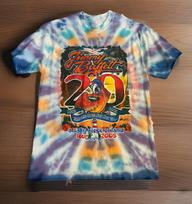 Jimmy Buffett a Salty Piece Of Land Tie Dye Concert Shirt Polyester EG524 M