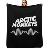 best monkeys logo Throw Blanket Soft Sherpa Fleece Warm Blanket for Winter Size: 75*100cm, Weight: 230 GSM