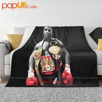 The Champ Tyson Boxing Creed Hip Hop Rap Harajuku Legend Mike Ultra-Soft Blanket Quilt Winter Sofa Cover Bed Covers Size: 75*100cm, Weight: 230 GSM gray