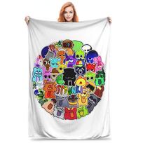 Sprunki Incredibox Game Blankets Warm Fleece Sofa Throw Blanket for Couch Bedding Outdoor Throws Bedspread Quilt Size: 75*100cm, Weight: 230 GSM
