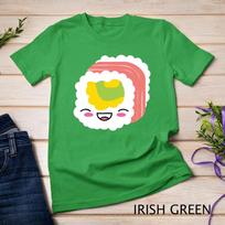 Kawaii So Cute Sushi Funny Anime Food Costume Shirt Unisex T-shirt 4 4XL