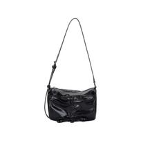 Matin Kim Front Shirring Ribbon Mini Bag Black ONE SIZE