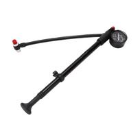 Mountain Bike Shock Pump Portable 300PSI High Pressure Shock Pump with 360 Deg Rotating Hose for Front Fork